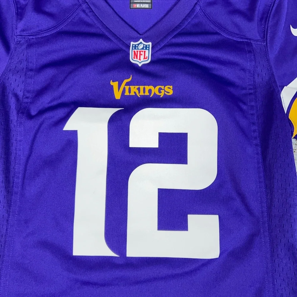 Minnesota Vikings Jersey Womens Small Purple Percy Harvin 12 Nike NFL Football